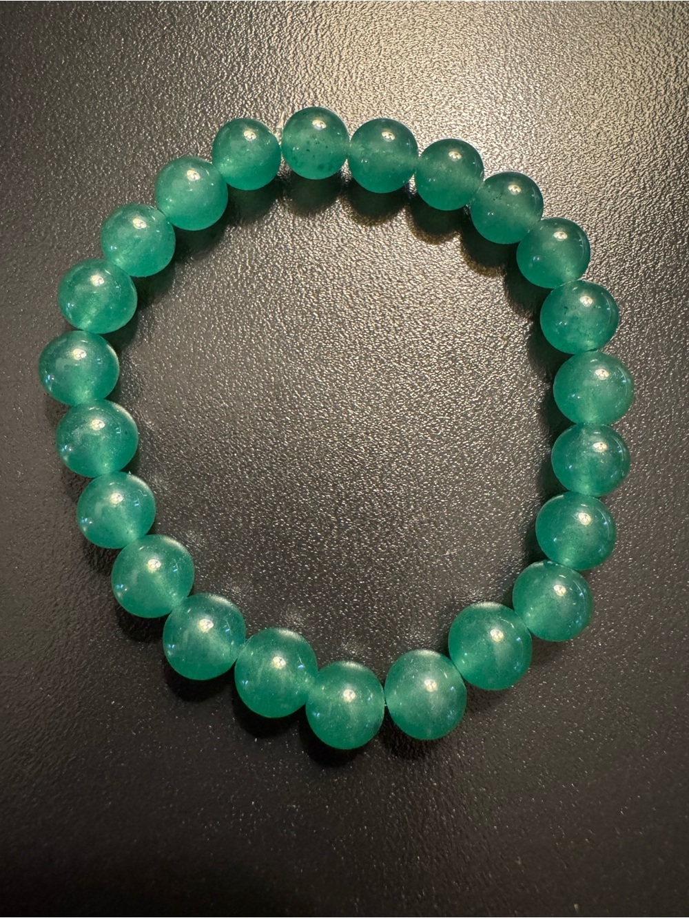 Green Aventurine Gemstone Beaded Stretch Bracelet